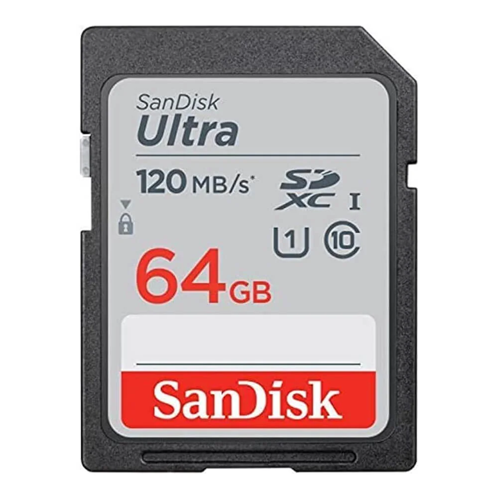 SanDisk Ultra SDHC UHS-I Memory Card<span> - </span>64GB